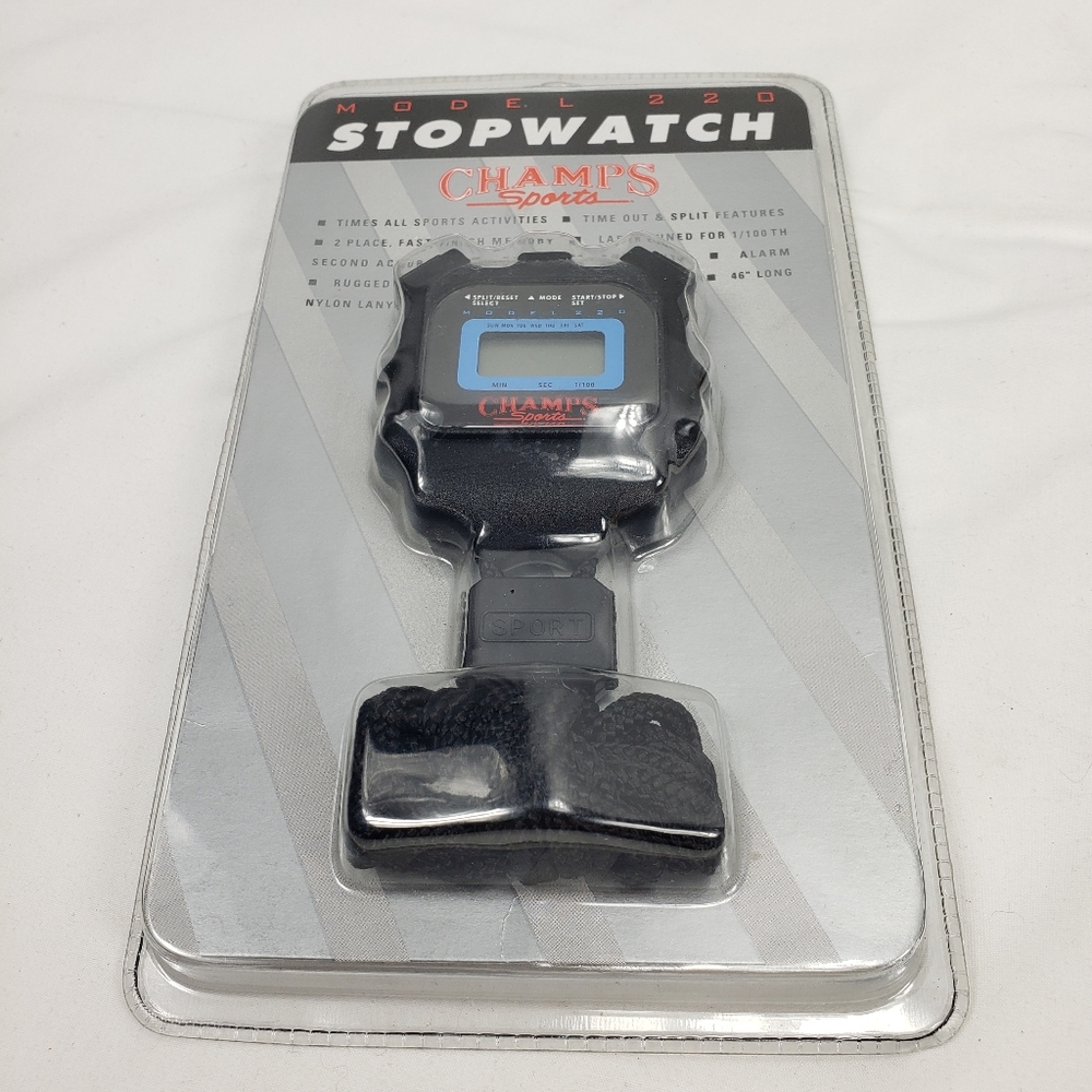Champs Sports Stopwatch Sports Track Running Racing NWT